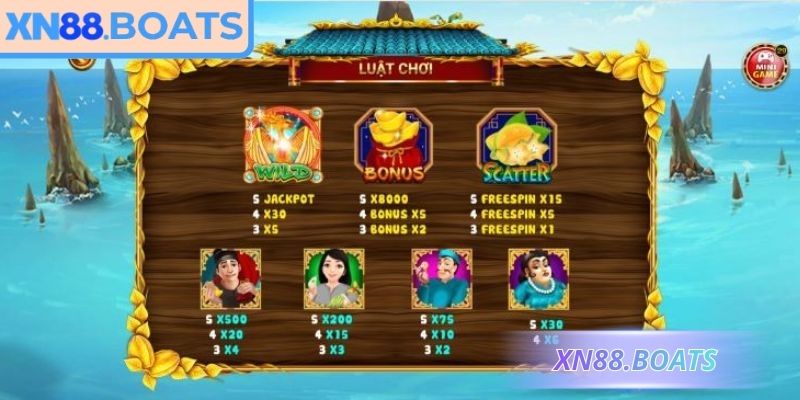 Ăn khế trả vàng XN88 thiết kế sống động