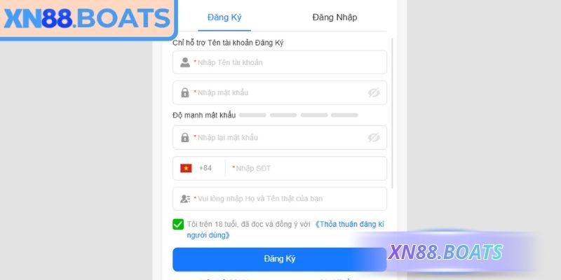 Chi tiết các bước đăng ký XN88 đơn giản và nhanh chóng