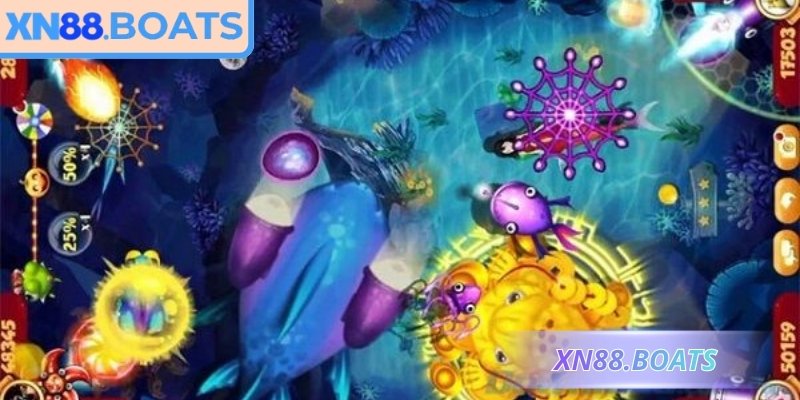 Đánh cá vui vẻ XN88 tái hiện đại dương rực rỡ sống động