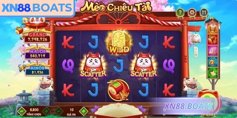 Các biểu tượng tạo nên cơ hội nhận quà cao