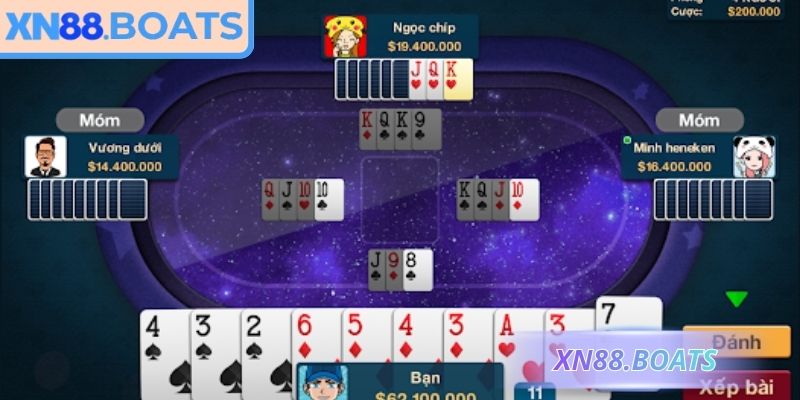 Các lá được tính điểm để giành thắng lợi